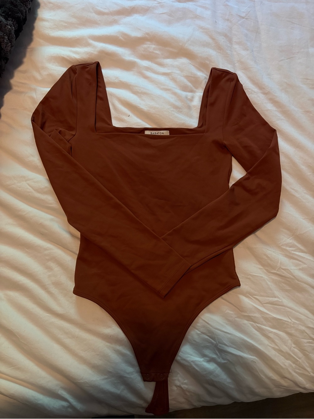 Babaton contour square neck bodysuit